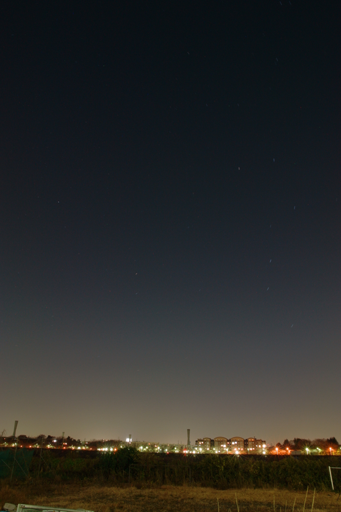 冬夜空：2