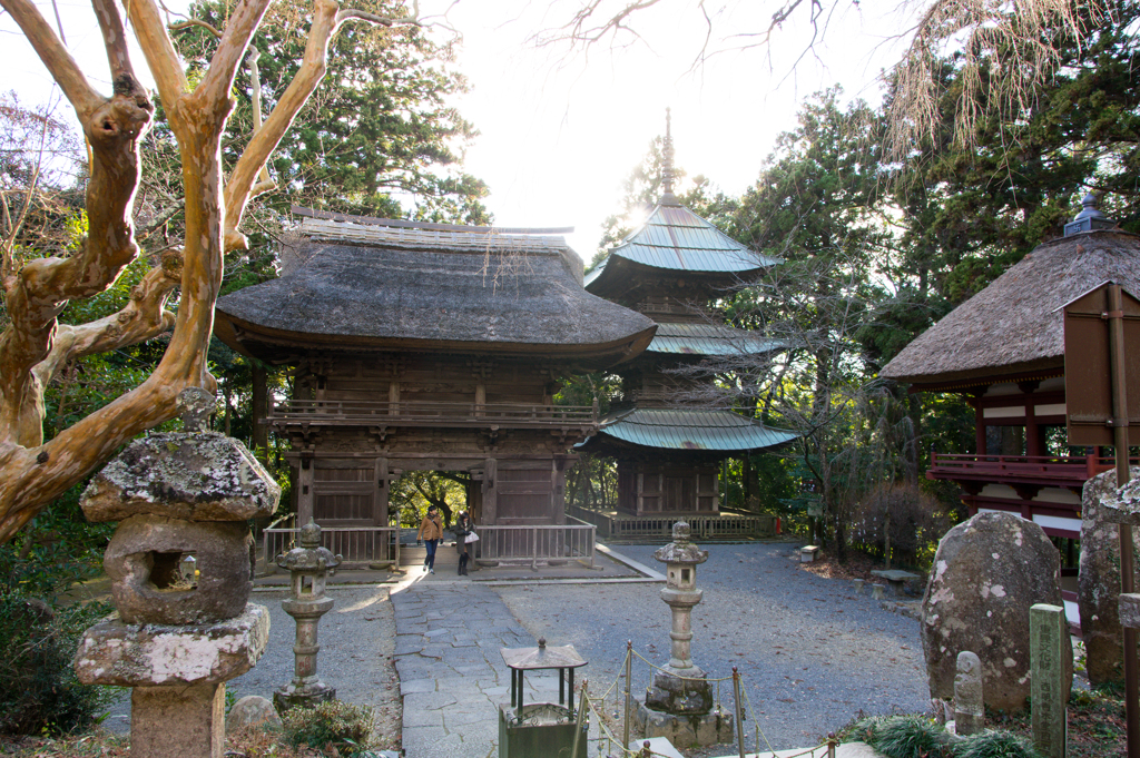 西明寺にて