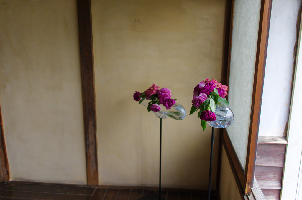 足利　はなとうつわ展にて