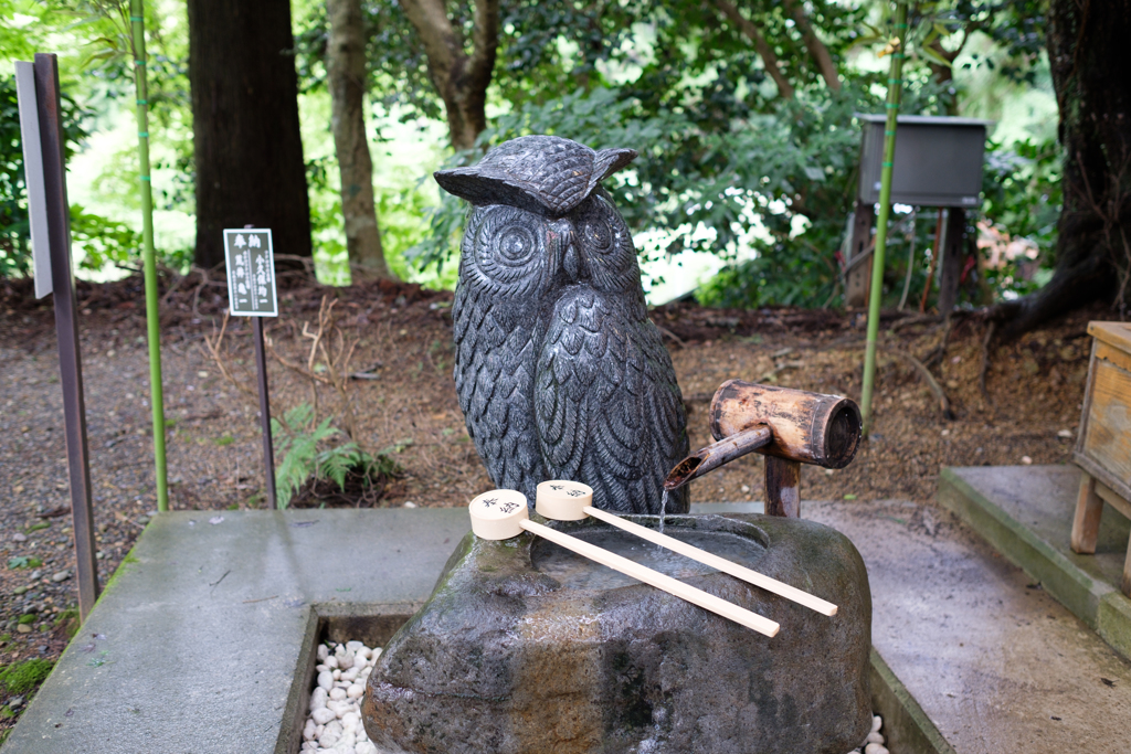 鷲子山上神社にて
