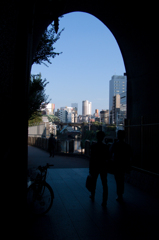 トンネルをくぐれば。