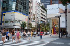 銀座にて20140824