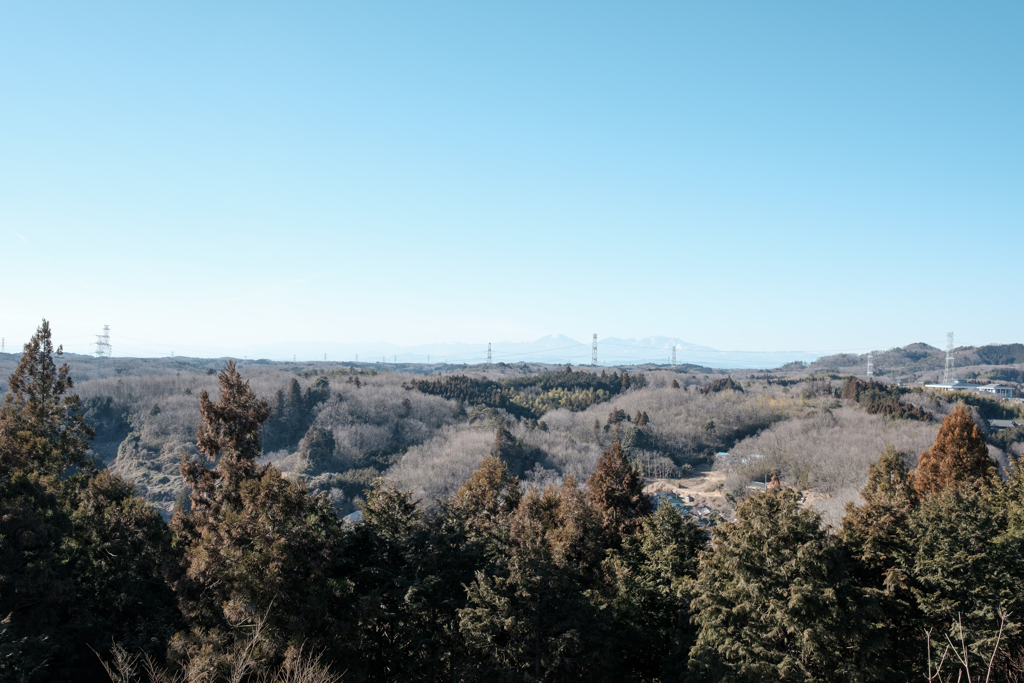 ひんやりとした景色