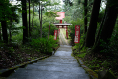 鷲子山上神社にて