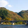 境橋と紅葉