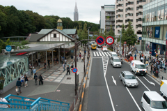 原宿駅前　レンズテスト