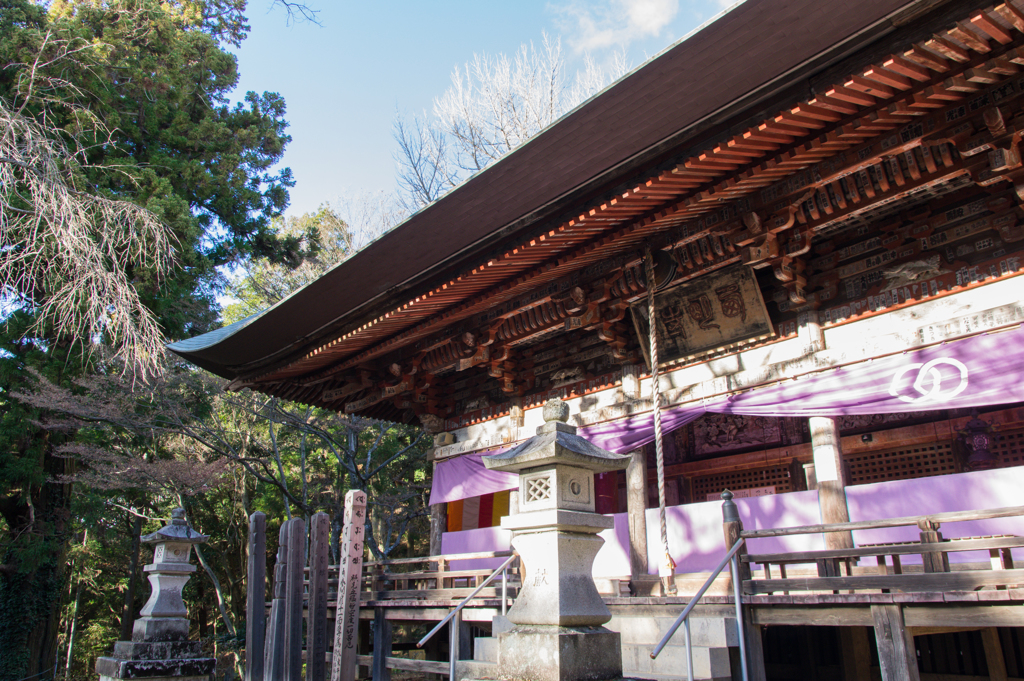 西明寺にて