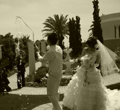 HAPPY　WEDDING　