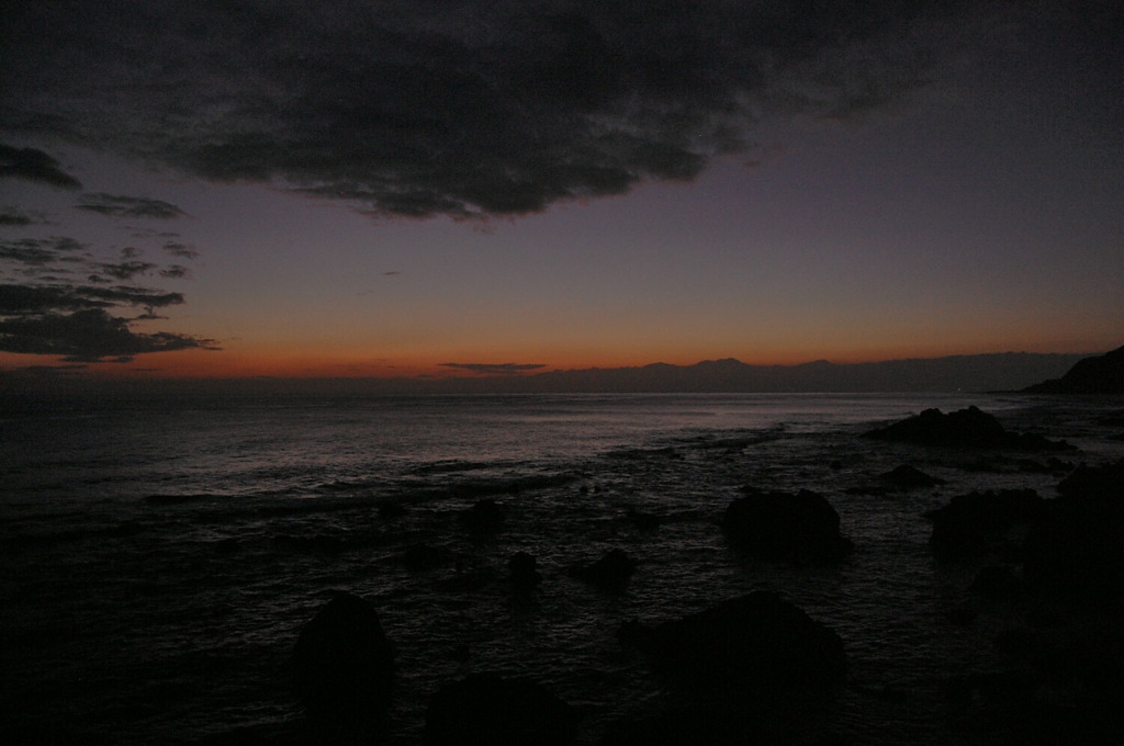 緑島　夕暮れ（Dライ使用）