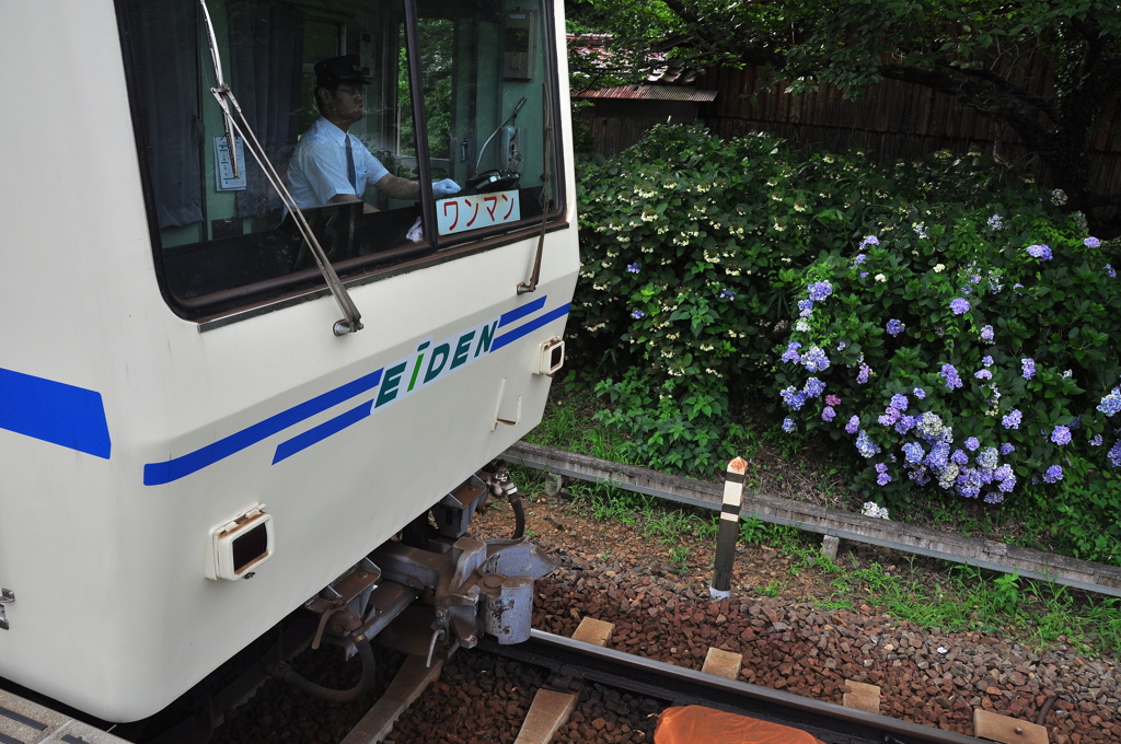 叡山電鉄　市原