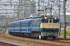 EF65-1124　北びわこ号送り込み