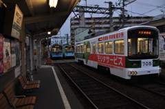 阪堺の朝