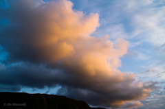 朝の雲