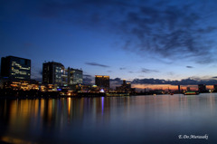 お台場の夕景