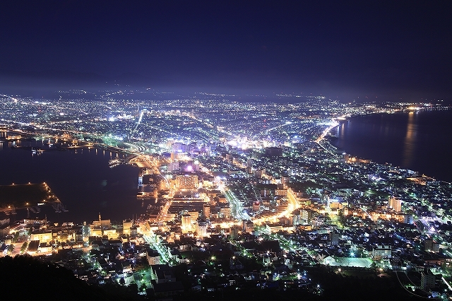 北海道 函館山からの夜景