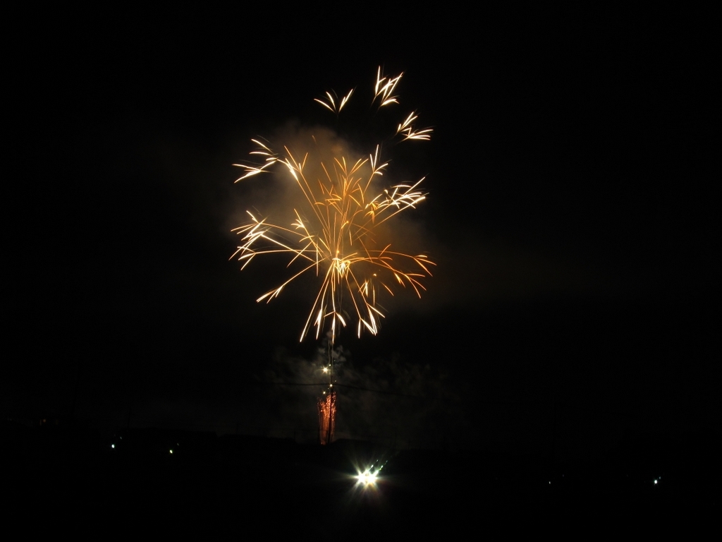 Fireworks at 地元。 -10