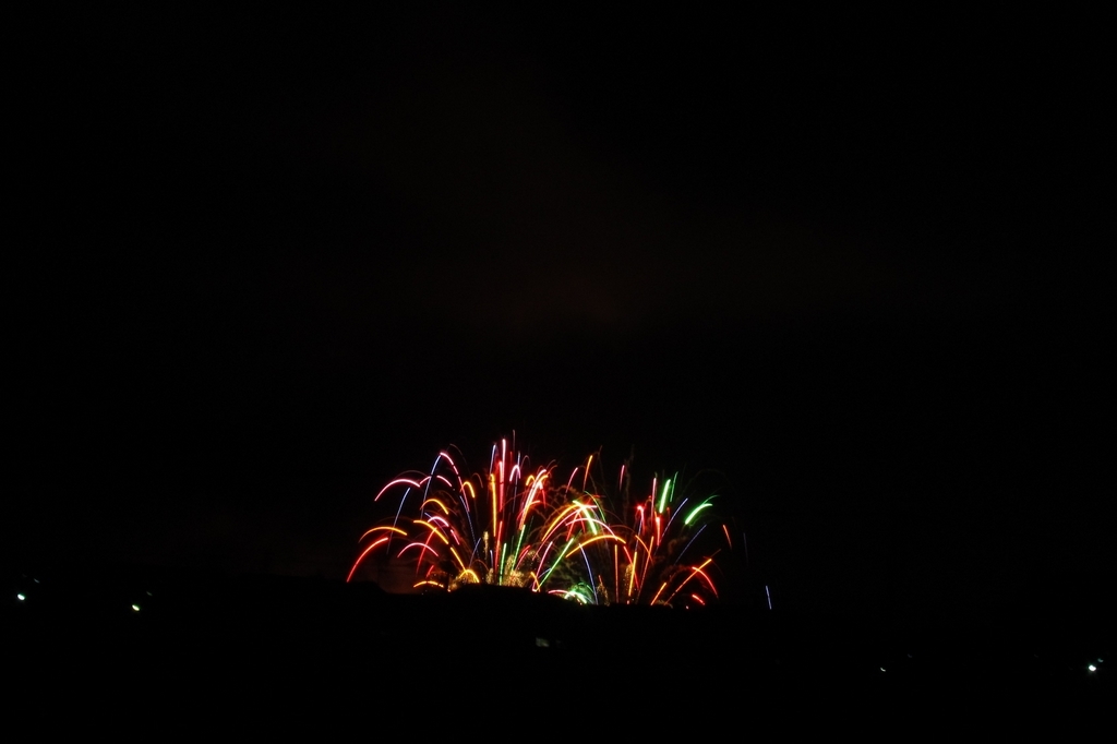 Fireworks at 地元。 -7