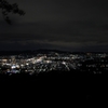 夜の若草山。