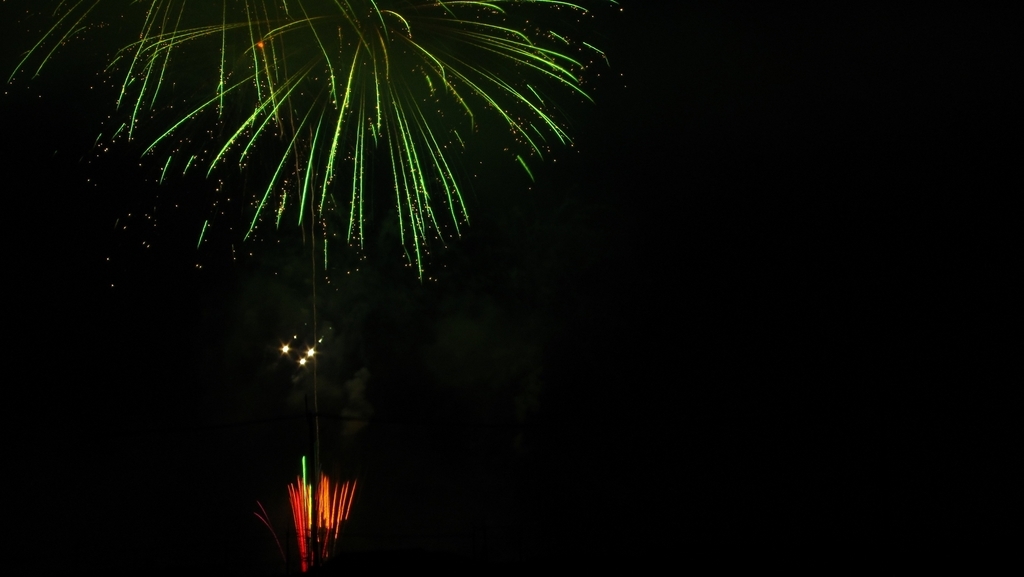 Fireworks at 地元。 -15
