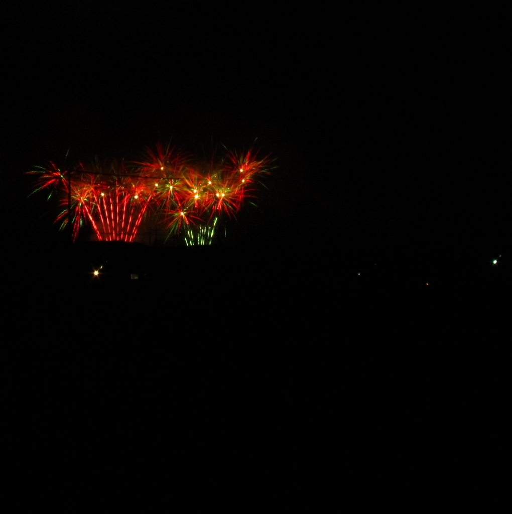 Fireworks at 地元。 -57