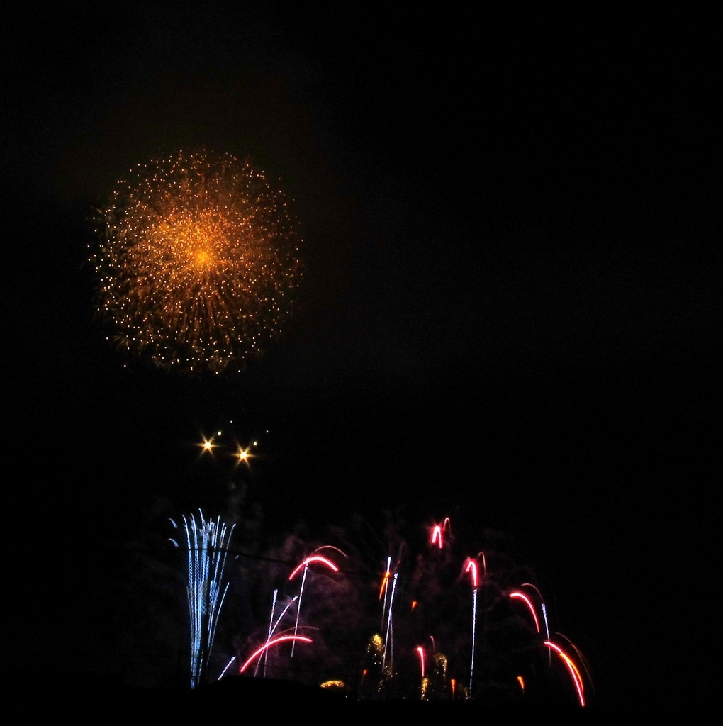 Fireworks at 地元。 -8