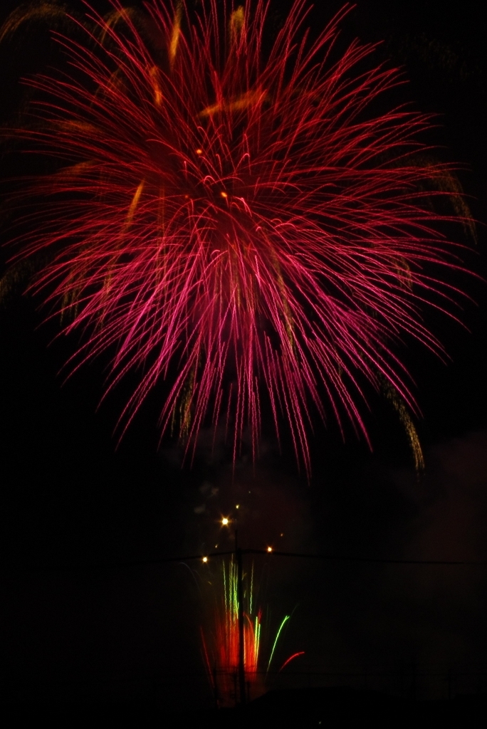 Fireworks at 地元。 -26