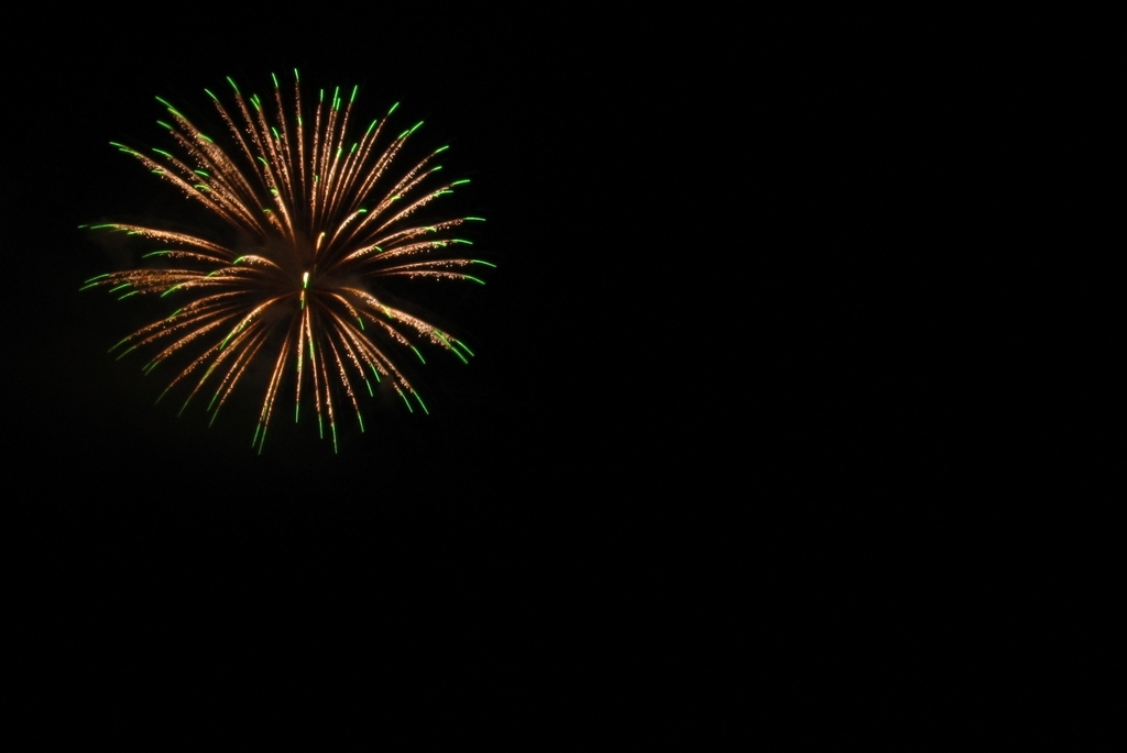 Fireworks at 地元。 -43