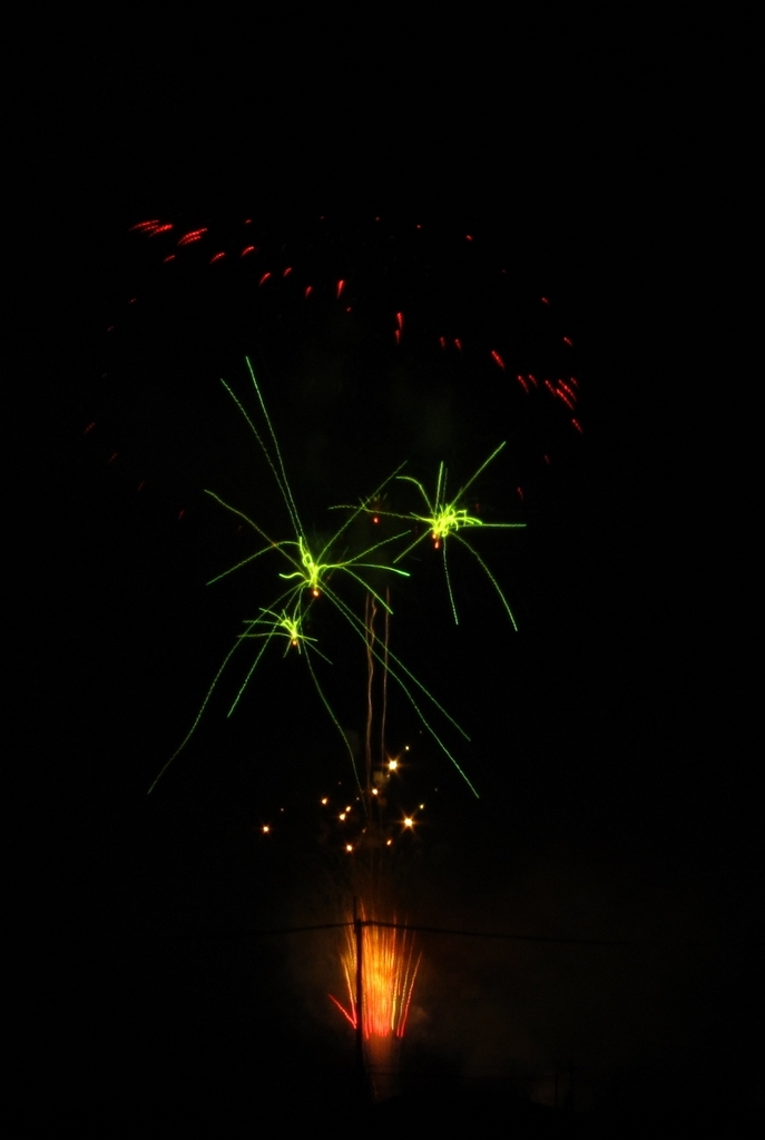 Fireworks at 地元。 -59