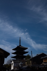 １２月の八坂