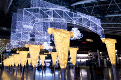 大阪駅もクリスマス