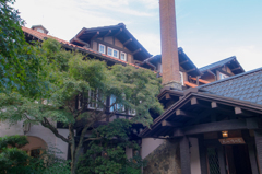 大山崎山荘にたたずんで