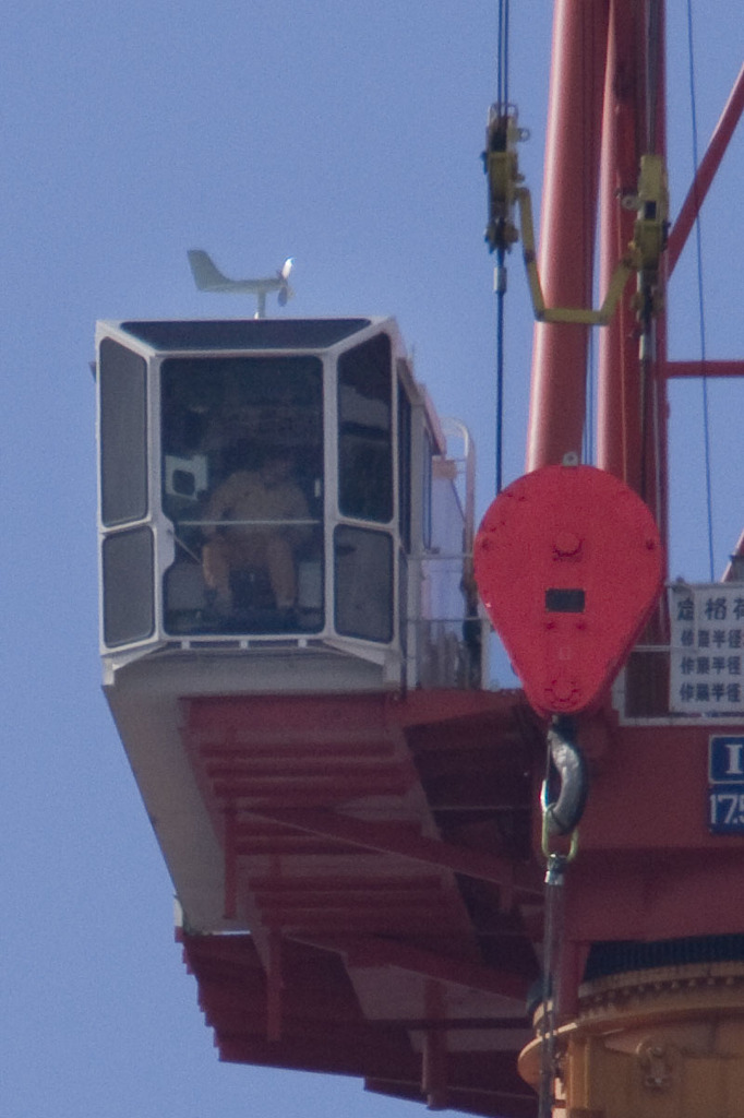 2010年1月7日　スカイツリー　タワークレーン