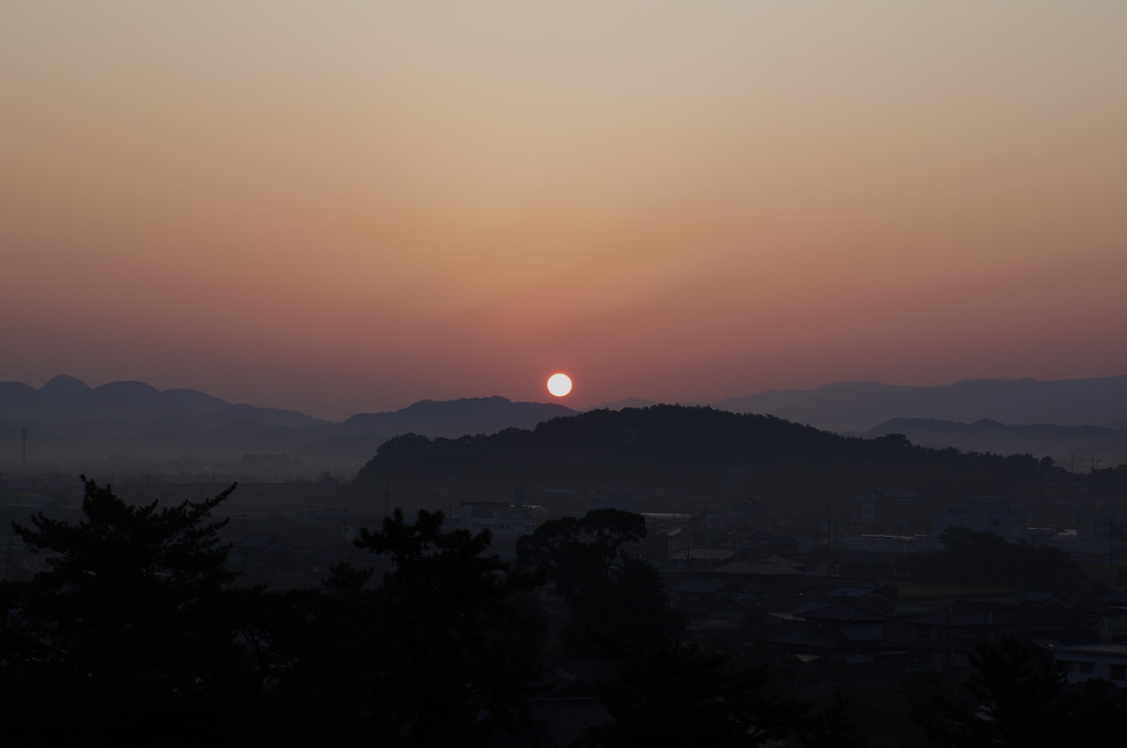 琴平夜明け