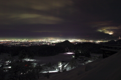 雪国夜景