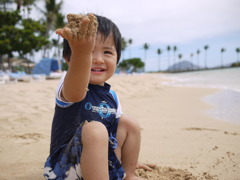 初めての海