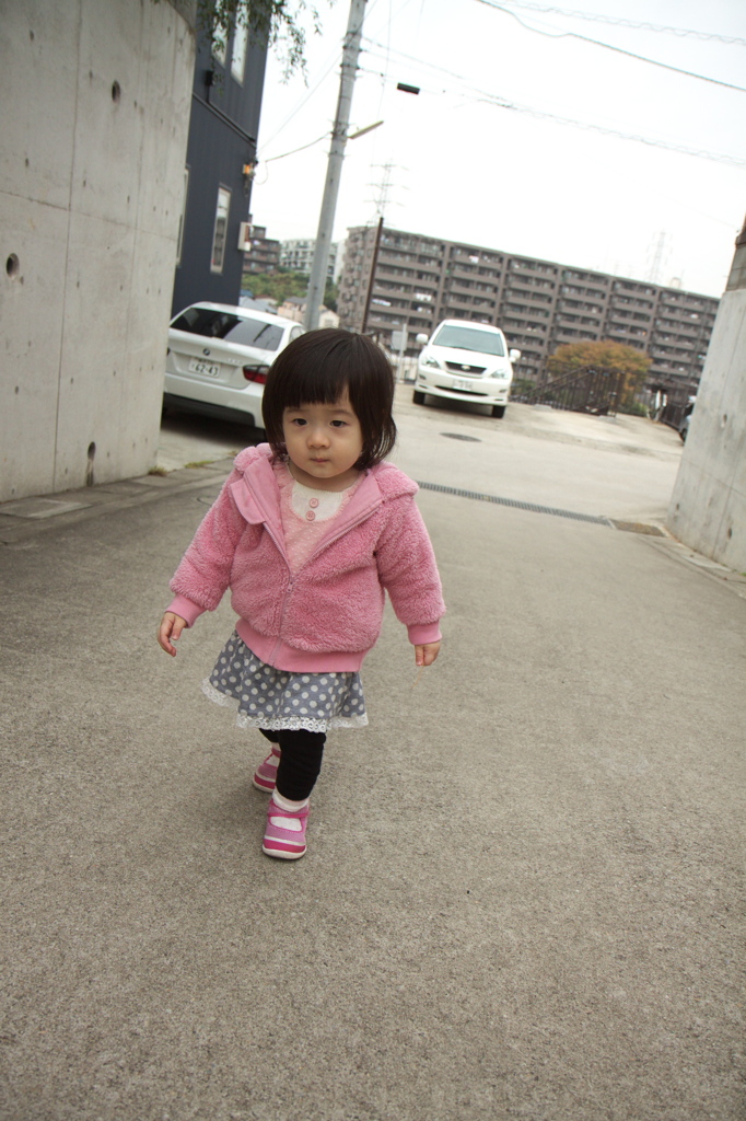 歩く