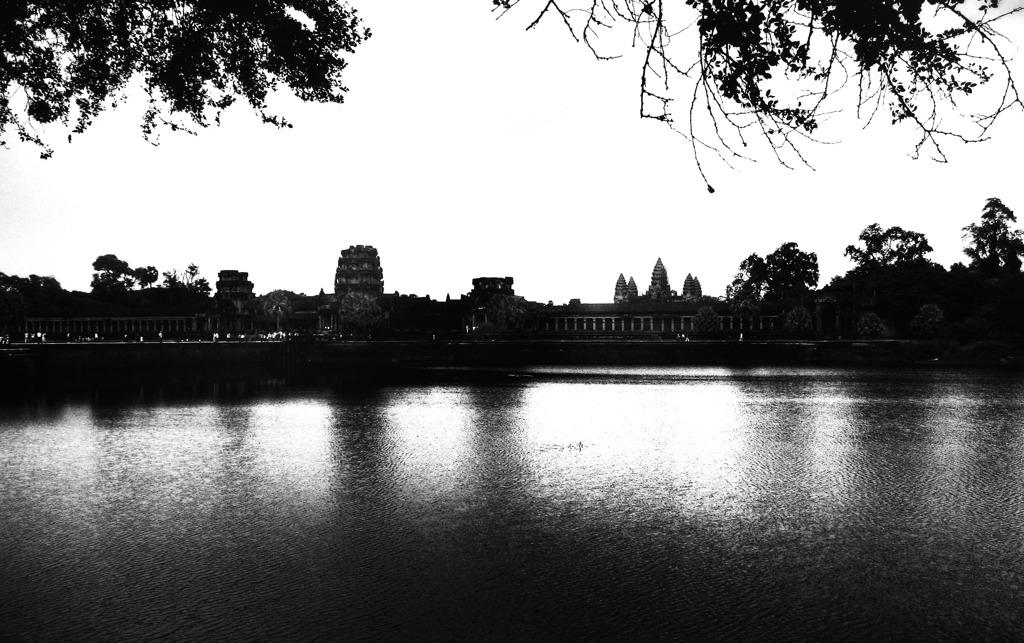 Angkor Wat－monochrome