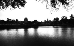 Angkor Wat－monochrome