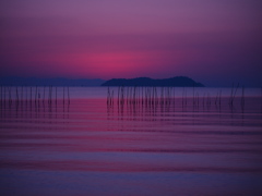 三河湾朝景