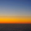 雲と夕暮れ