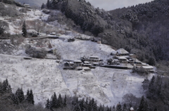 りんご畑のある村