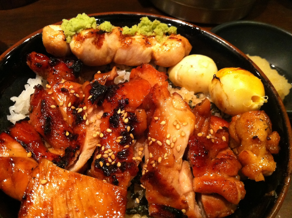 上焼き鳥丼