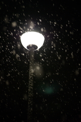 雪降る夜に・・・