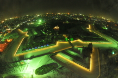 函館夜景：五稜郭