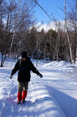 雪中散歩♪