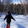 雪中散歩♪