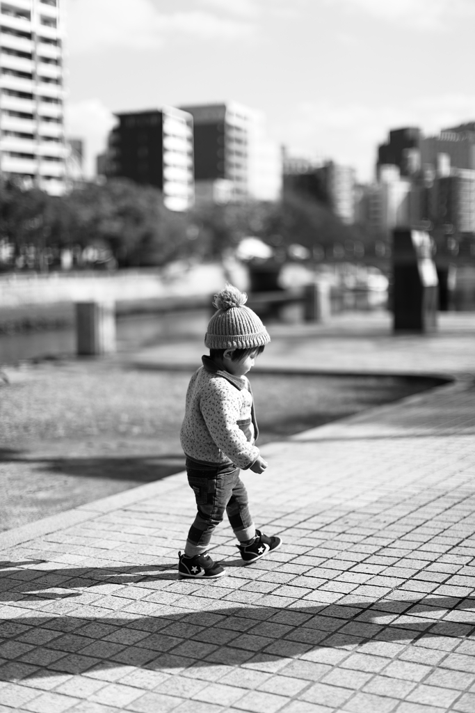 転ばないように！