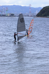 windsurfing
