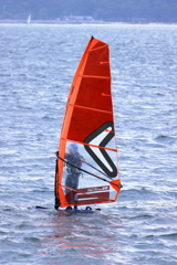 windsurfing