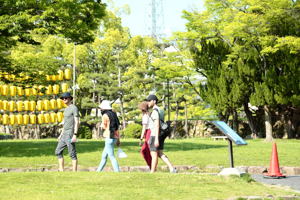 広島城址公園散策